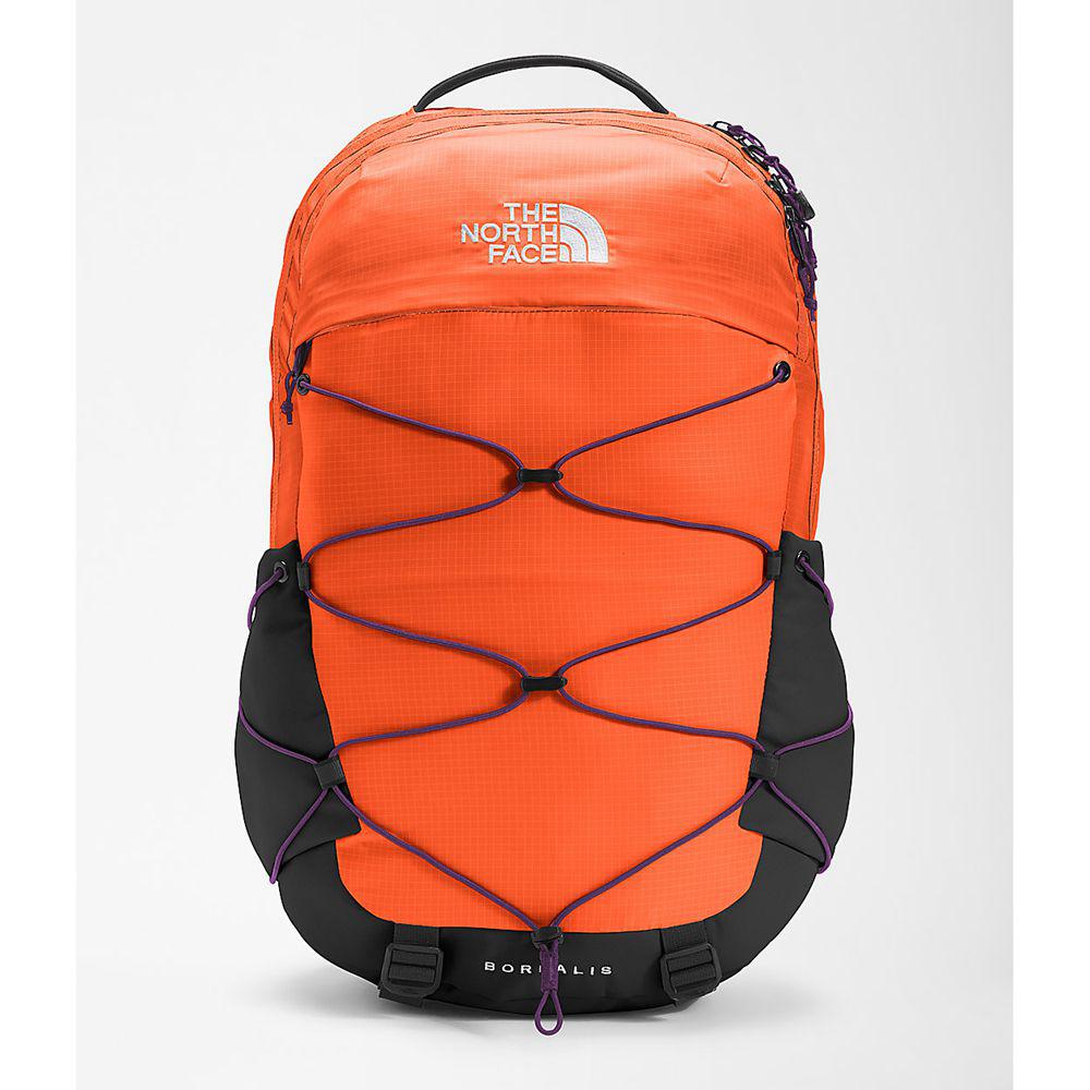 The North Face Borealis Ανδρικα Σακιδιο Πλατησ - Κοκκινα Πορτοκαλι / Μωβ (BYOX86370)